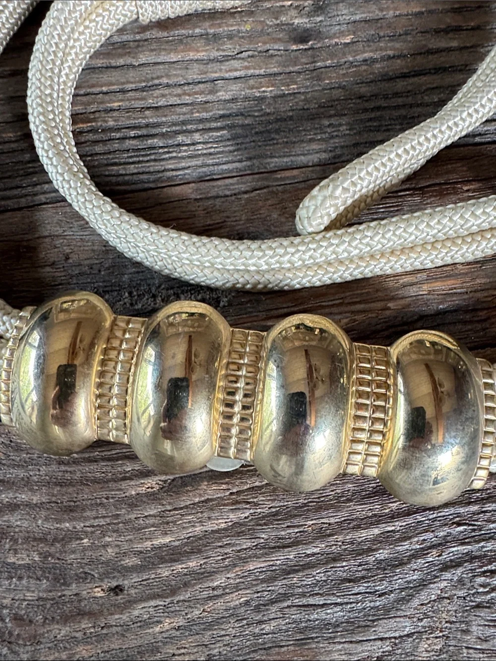 Vintage 80’s/90’s rope statement
